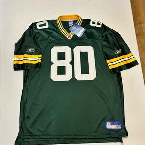 Authentic NFL Vintage Green Bay Packers Jersey #80 Donald Driver! NWT!